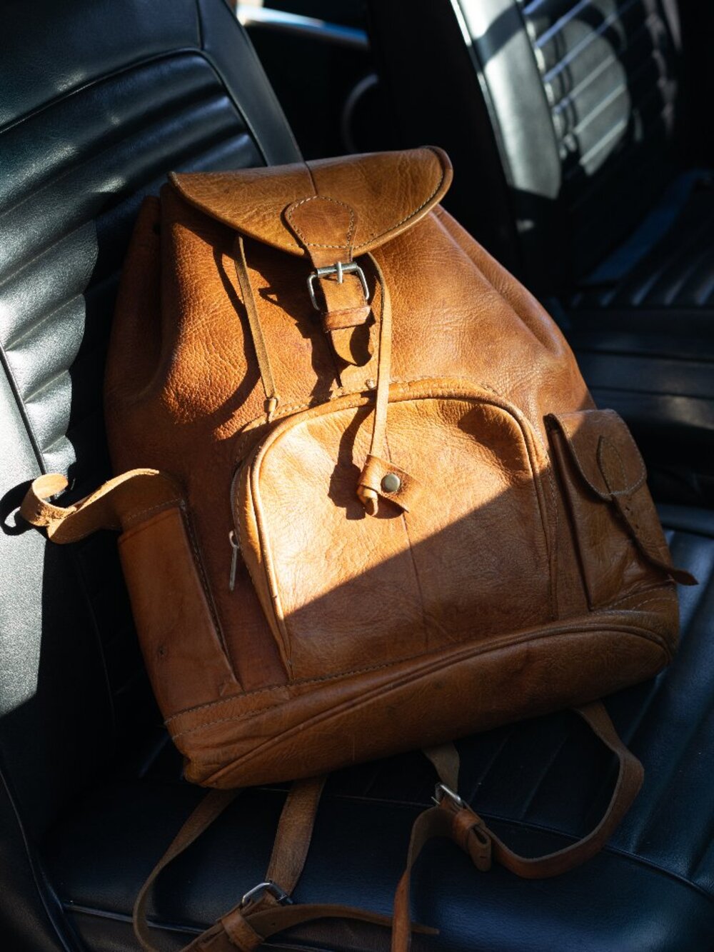 Leather Backpack
